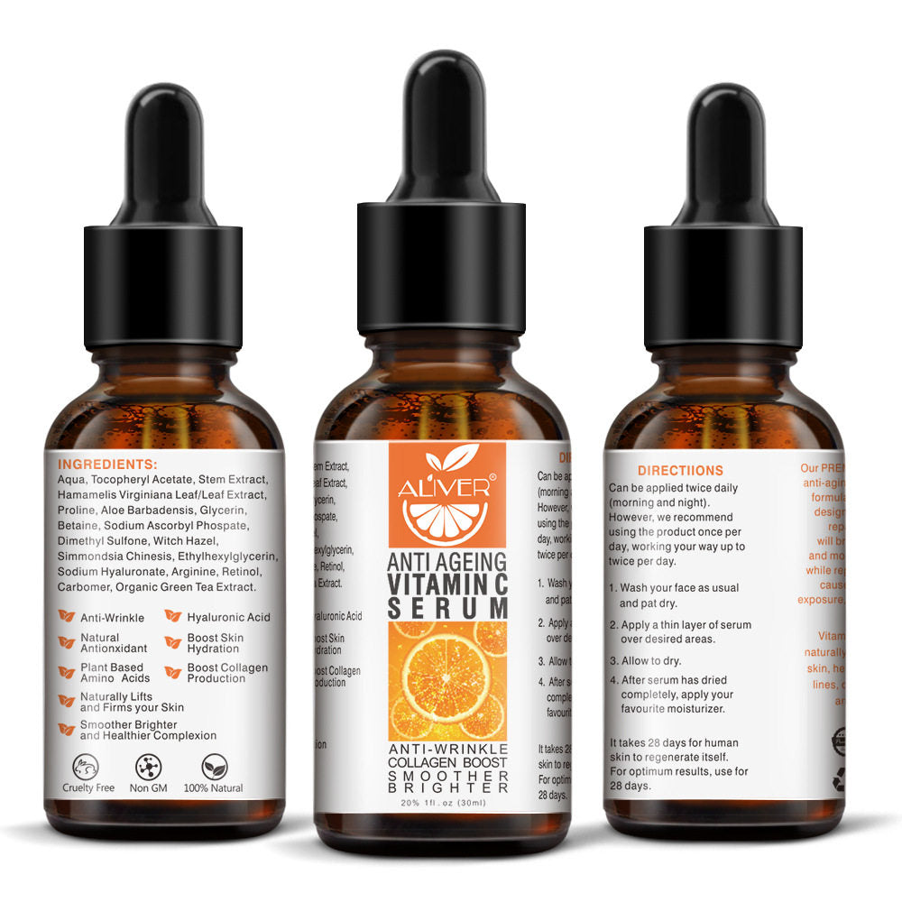Organic Vitamin C Anti-Aging Facial Serum